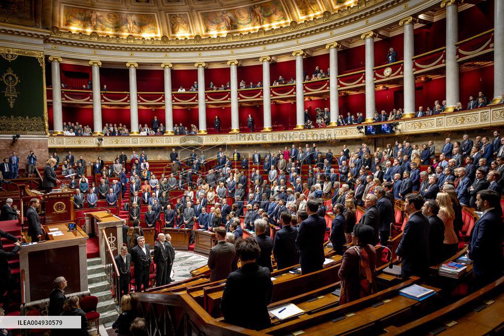 Funeral Eulogy Paying Tribute to Olivier Marleix - Paris AJ