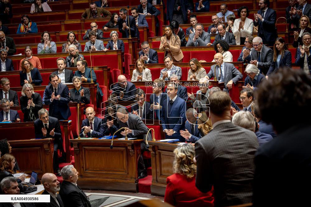 Funeral Eulogy Paying Tribute to Olivier Marleix - Paris AJ