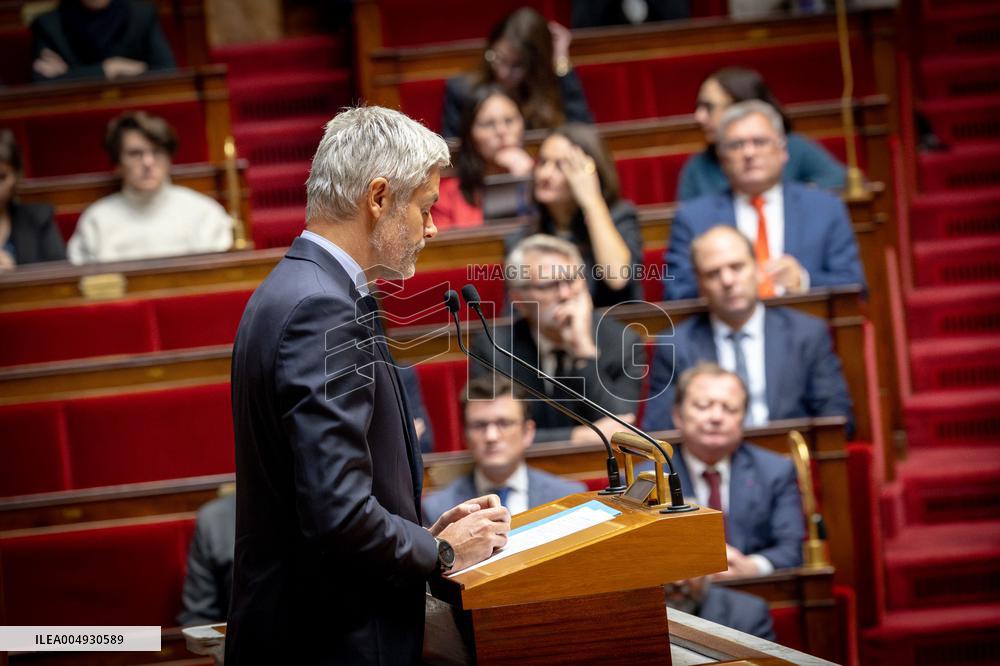 Funeral Eulogy Paying Tribute to Olivier Marleix - Paris AJ