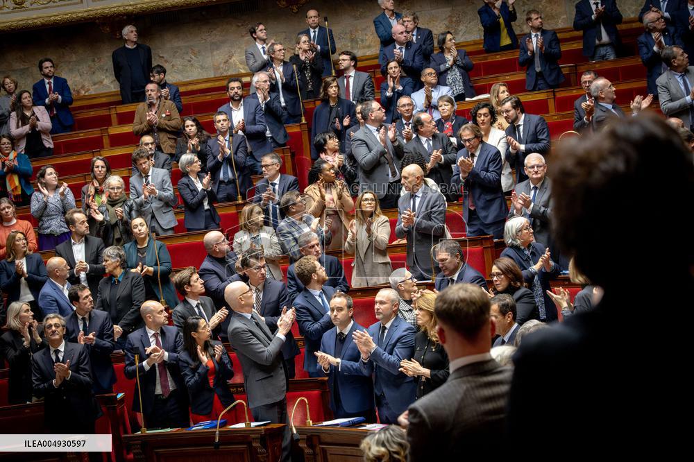 Funeral Eulogy Paying Tribute to Olivier Marleix - Paris AJ
