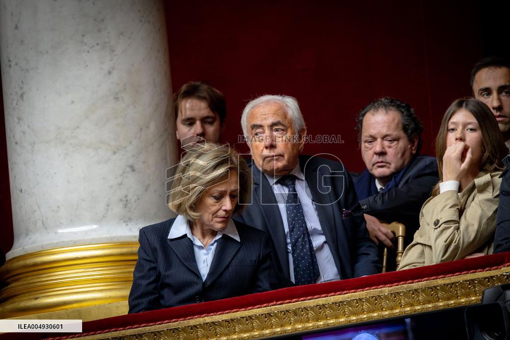 Funeral Eulogy Paying Tribute to Olivier Marleix - Paris AJ