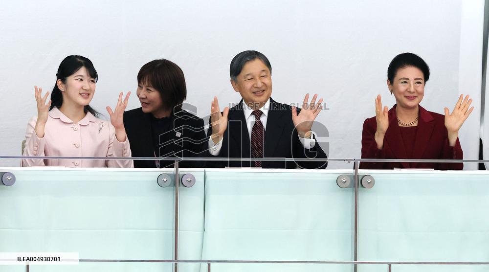 Tokyo Deaflympics: Japan imperial family