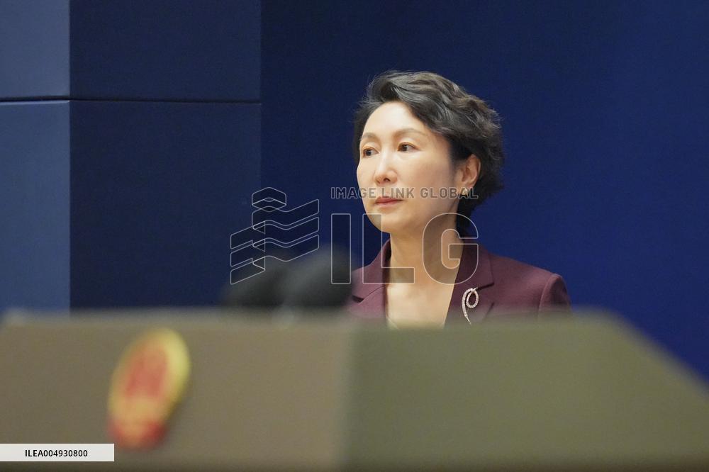 Chinese Foreign Ministry spokeswoman Mao Ning