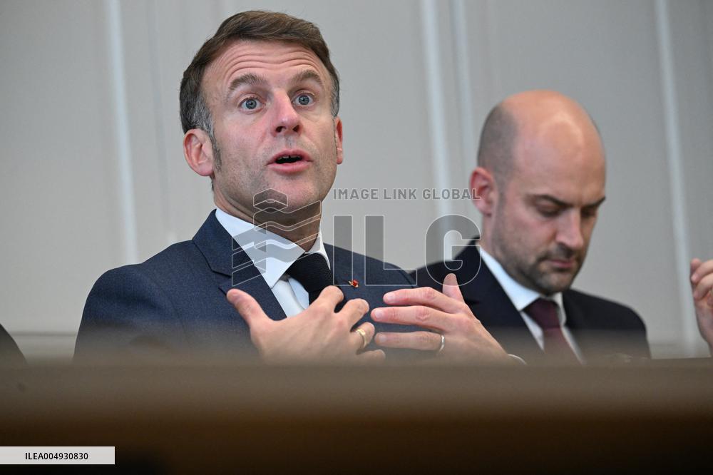 Declaration Of The President Of The Republic On Negotiations On Ukraine - Paris