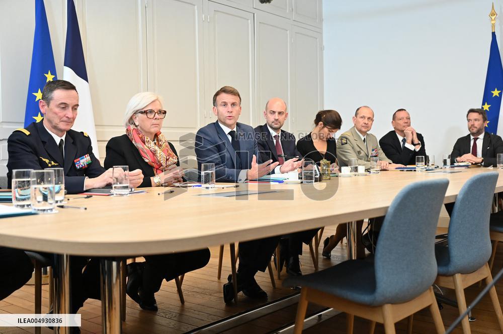 Declaration Of The President Of The Republic On Negotiations On Ukraine - Paris