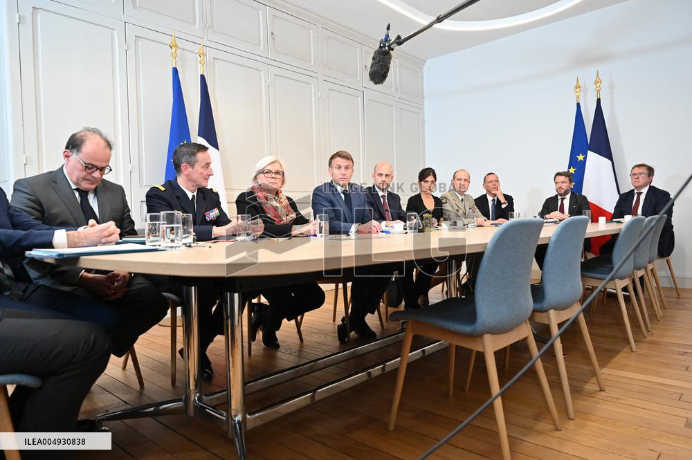 Declaration Of The President Of The Republic On Negotiations On Ukraine - Paris