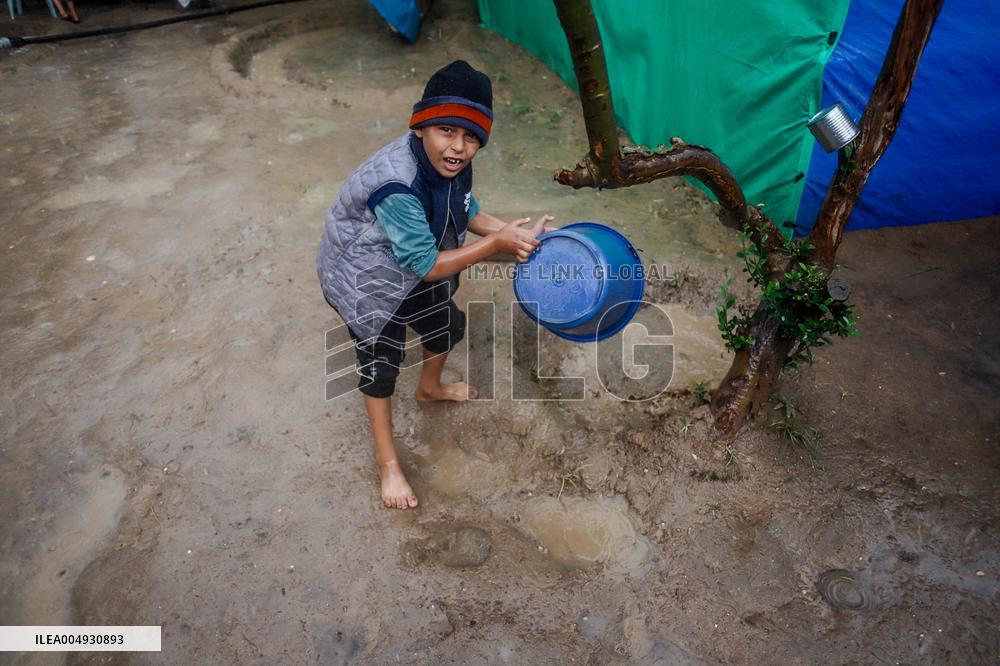Winter Conditions In Gaza City