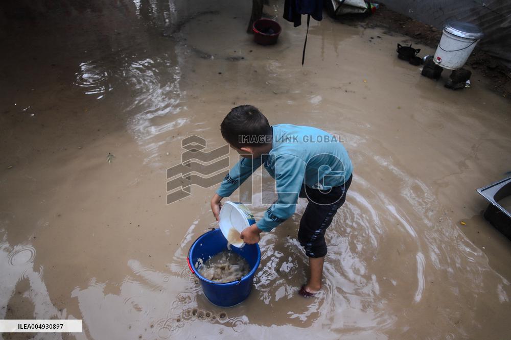 Winter Conditions In Gaza City