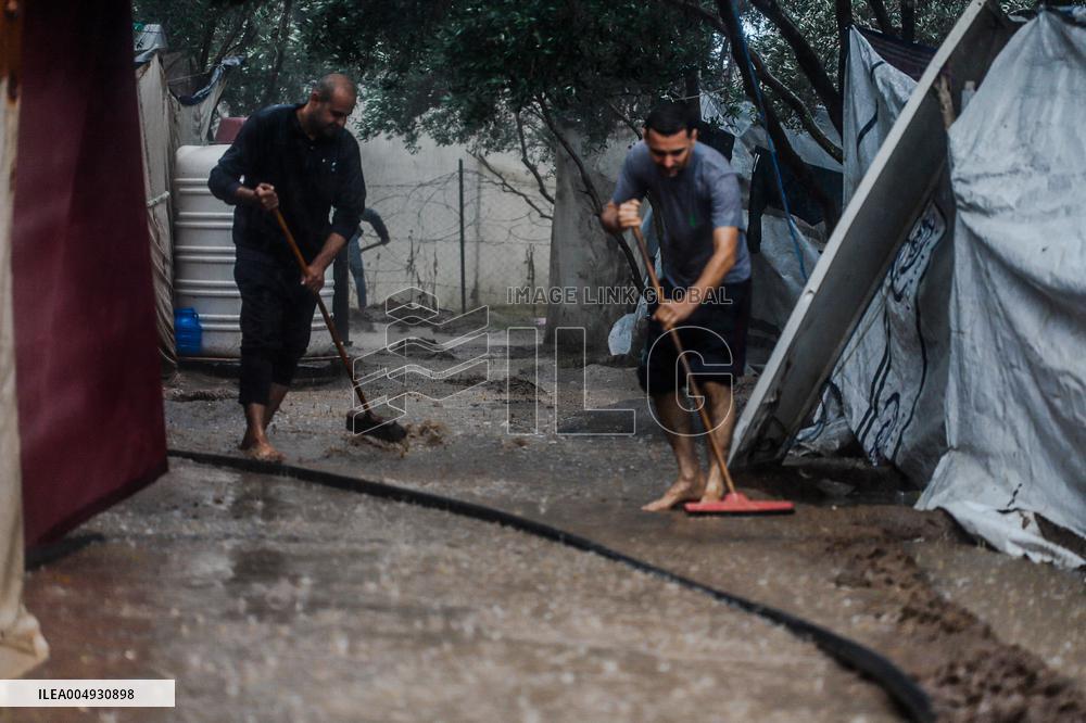 Winter Conditions In Gaza City