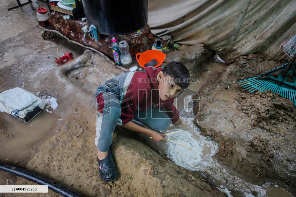 Winter Conditions In Gaza City