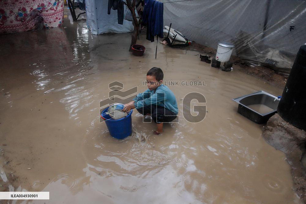 Winter Conditions In Gaza City
