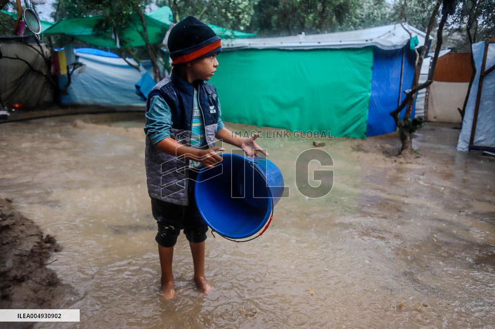Winter Conditions In Gaza City