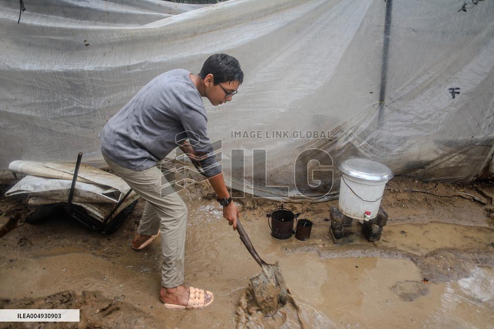 Winter Conditions In Gaza City