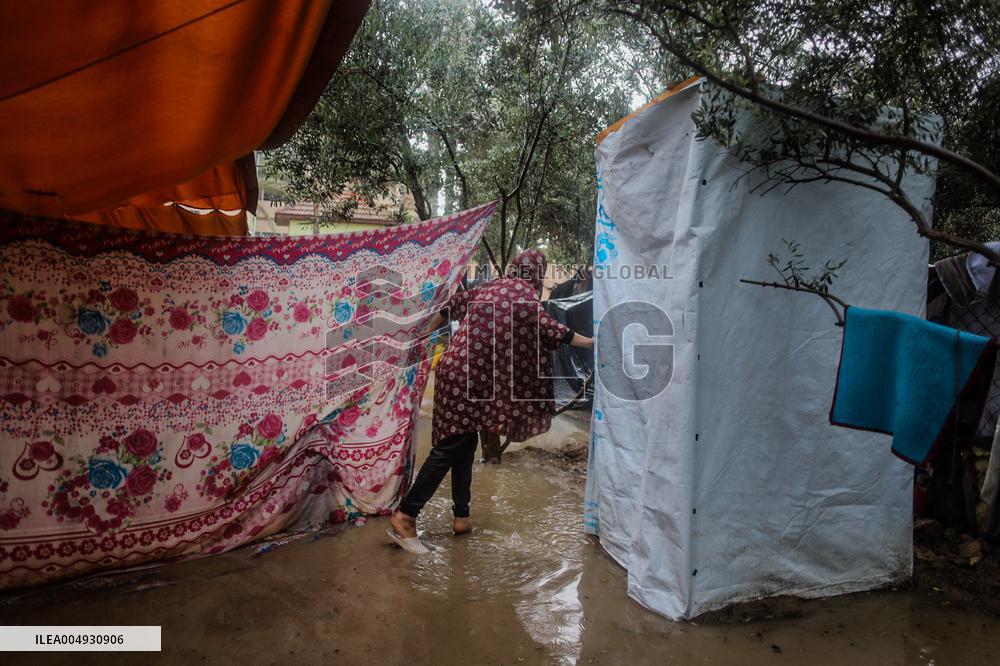 Winter Conditions In Gaza City