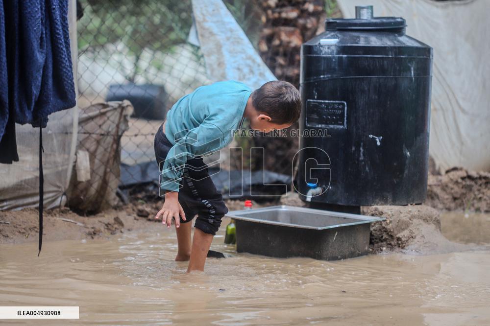 Winter Conditions In Gaza City