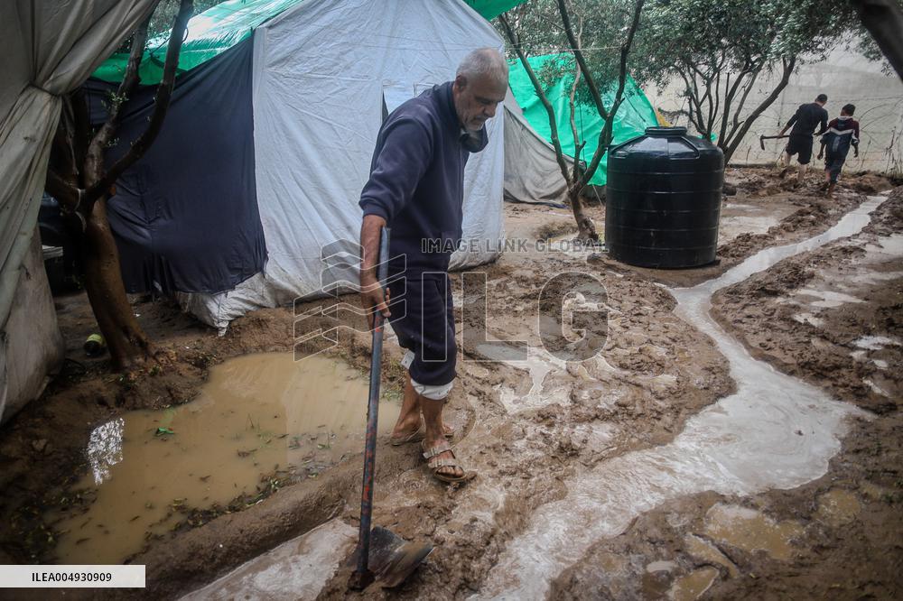 Winter Conditions In Gaza City