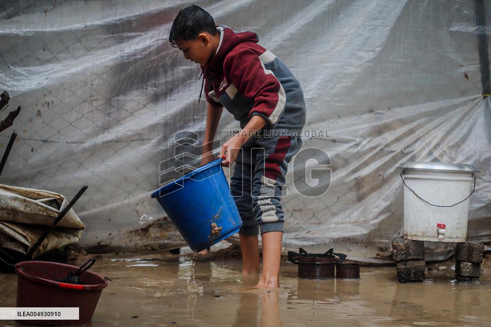 Winter Conditions In Gaza City