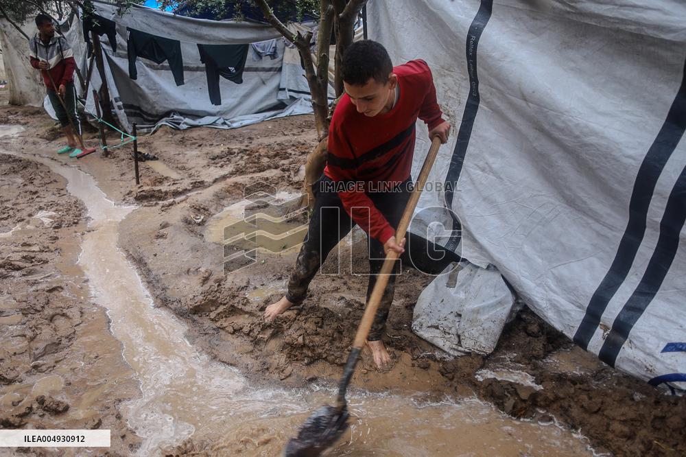 Winter Conditions In Gaza City