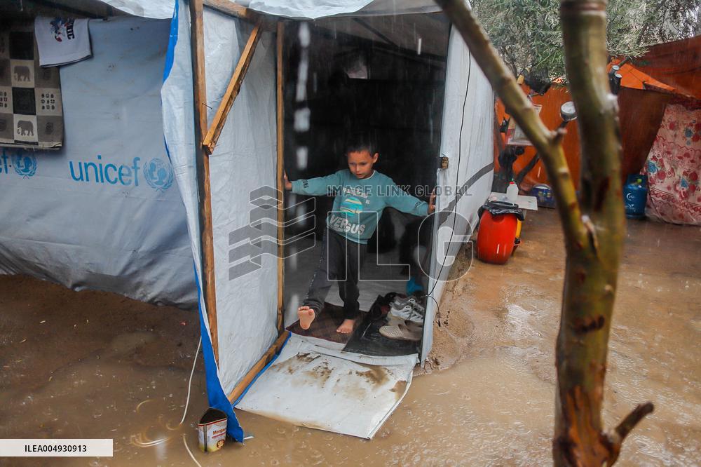 Winter Conditions In Gaza City