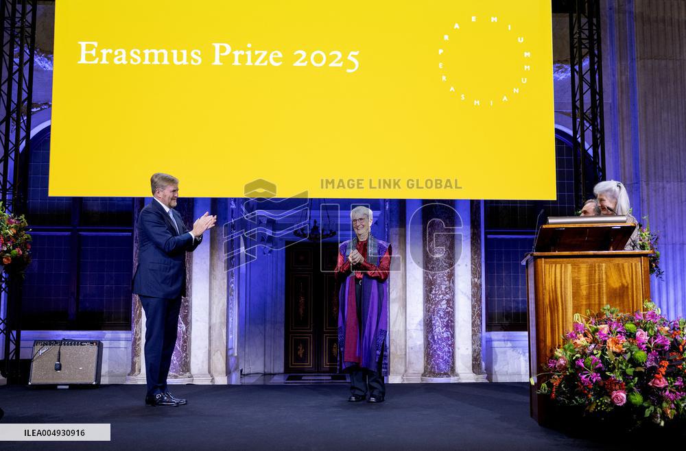 Royals at Erasmus Prize Awarded to Donna Haraway - Amsterdam