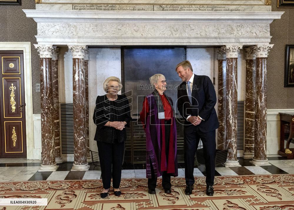 Royals at Erasmus Prize Awarded to Donna Haraway - Amsterdam