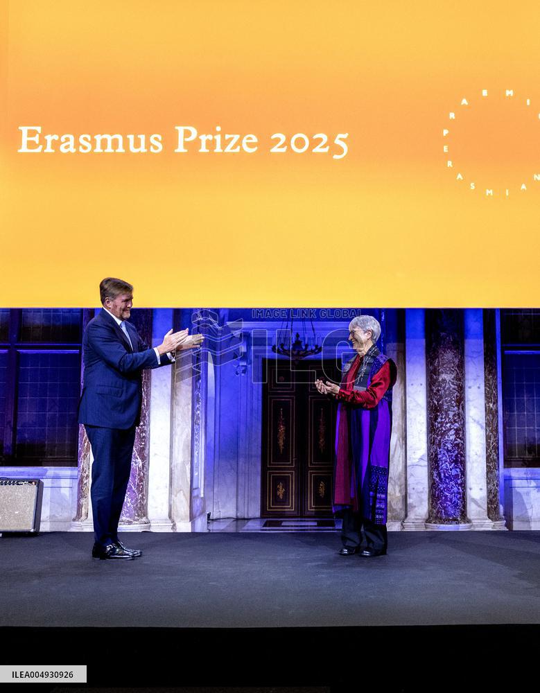 Royals at Erasmus Prize Awarded to Donna Haraway - Amsterdam