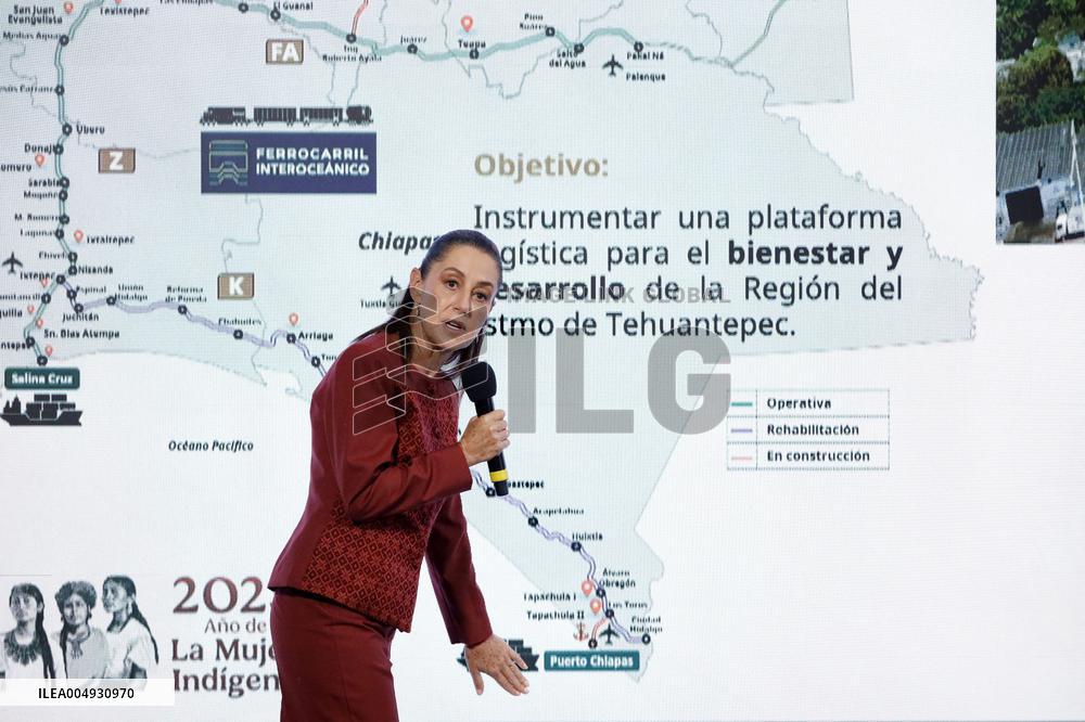 Mexico’s President Claudia Sheinbaum News Conference - Mexico City