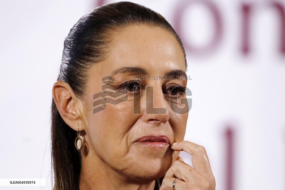 Mexico’s President Claudia Sheinbaum News Conference - Mexico City