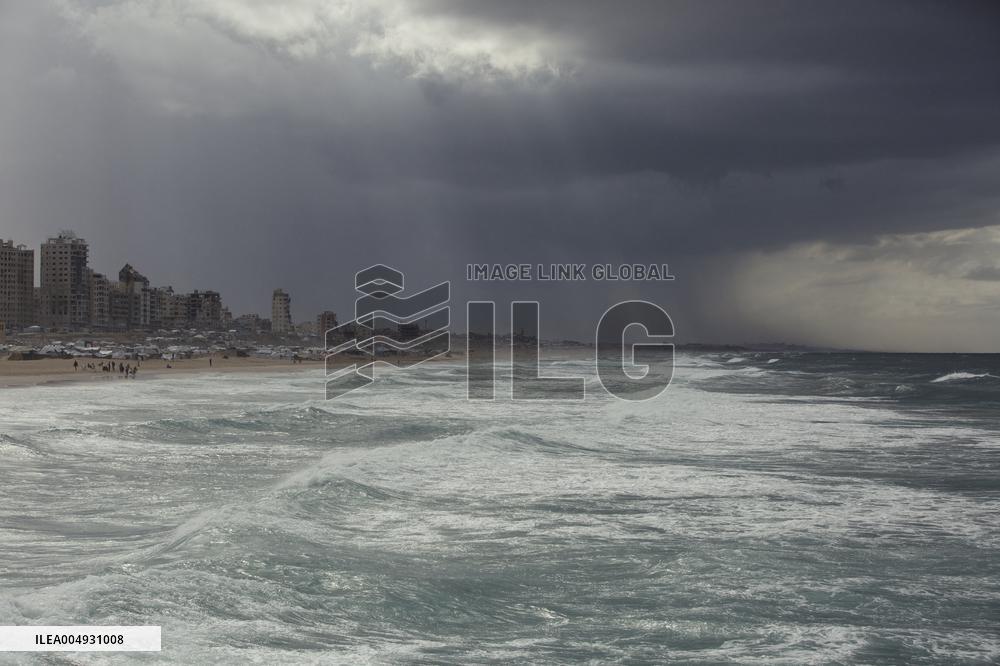 Heavy Rain in Gaza