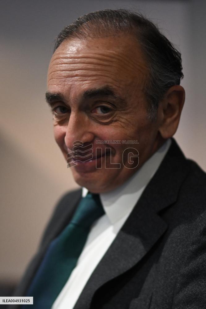 Eric Zemmour Book Signing - Paris