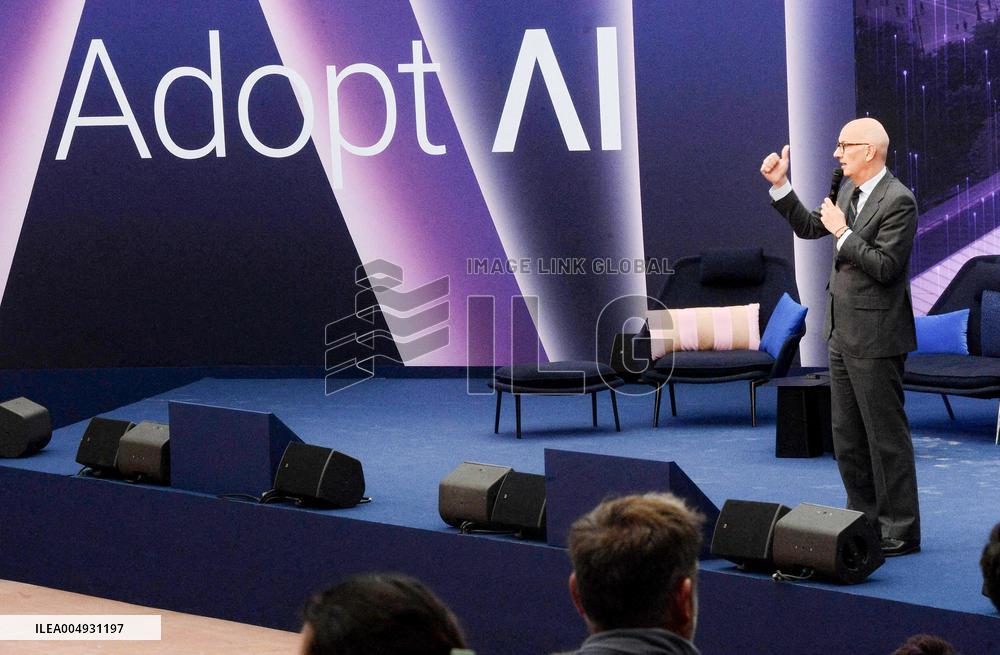 Adopt AI International Summit Held In Paris - France