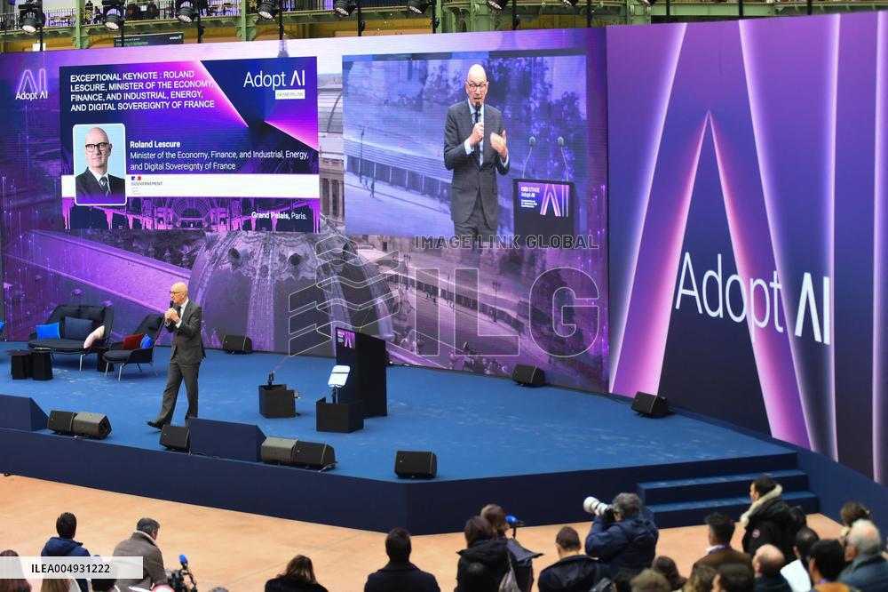 Adopt AI International Summit Held In Paris - France