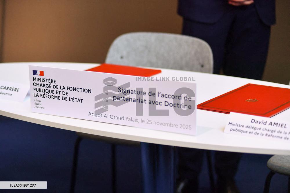 Adopt AI International Summit Held In Paris - France