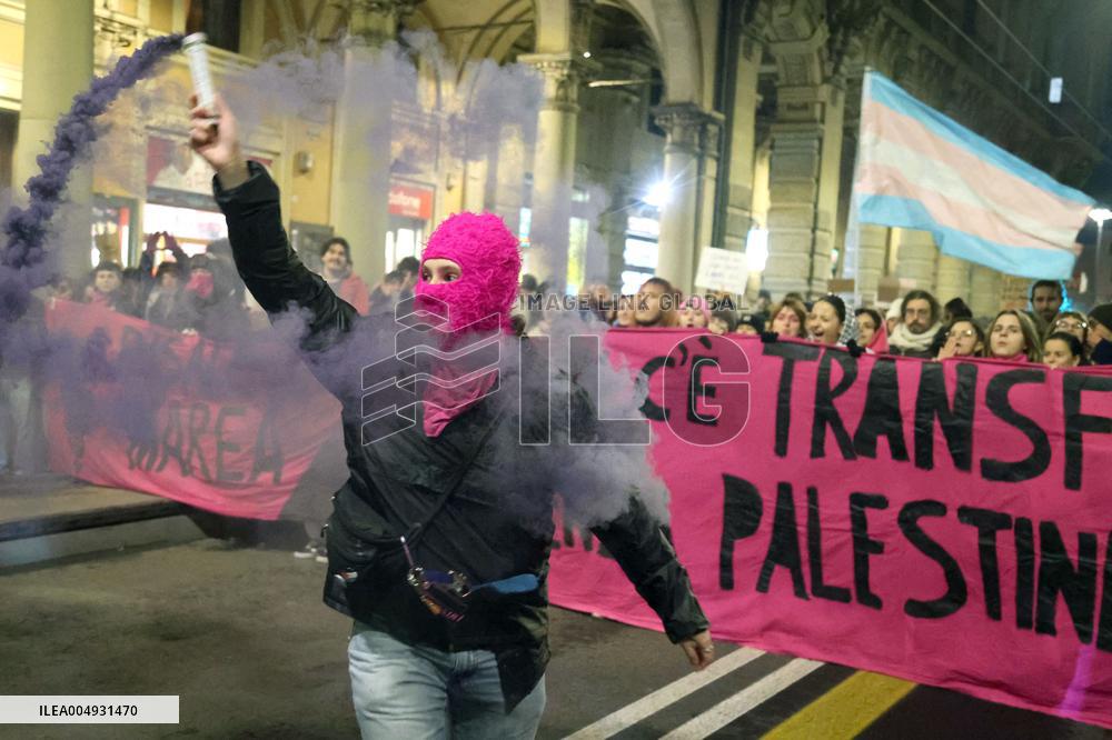 Demonstration Against Violence Toward Women - Bologna