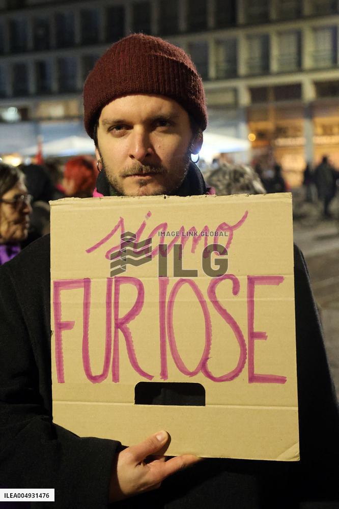 Demonstration Against Violence Toward Women - Bologna