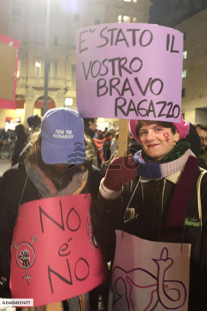 Demonstration Against Violence Toward Women - Bologna
