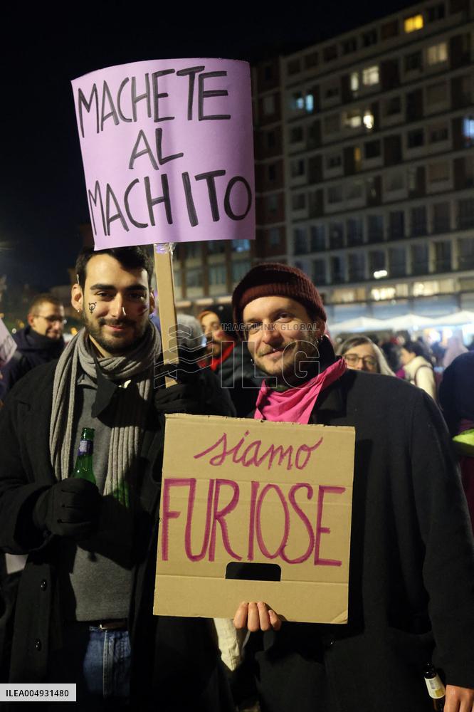 Demonstration Against Violence Toward Women - Bologna