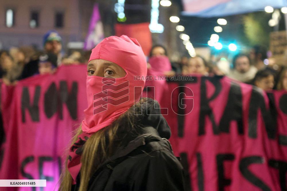 Demonstration Against Violence Toward Women - Bologna