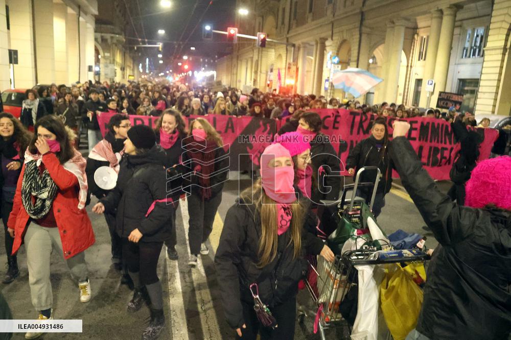 Demonstration Against Violence Toward Women - Bologna
