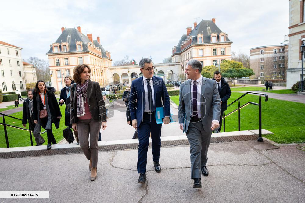 Gerald Darmanin at the Juvenile Justice Conference - Paris AJ