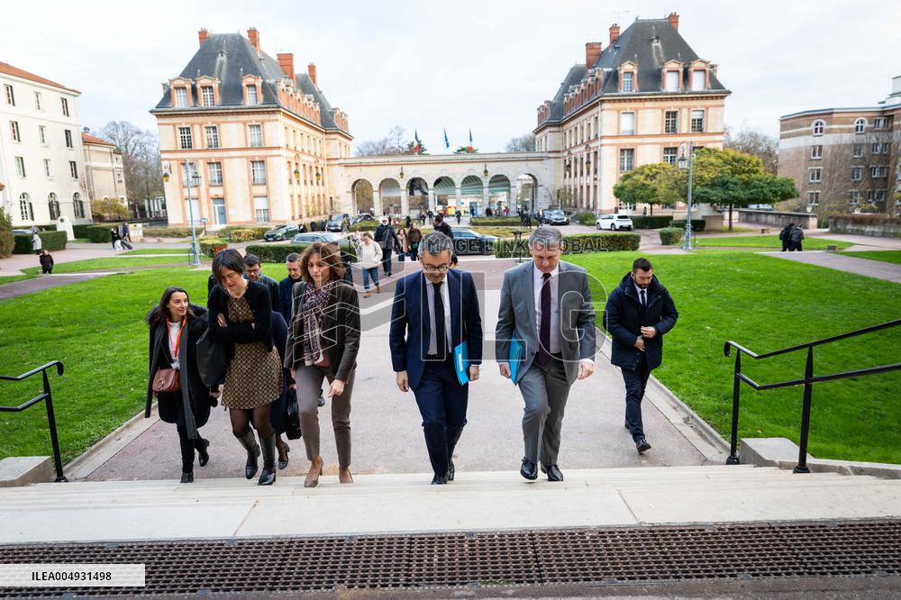 Gerald Darmanin at the Juvenile Justice Conference - Paris AJ