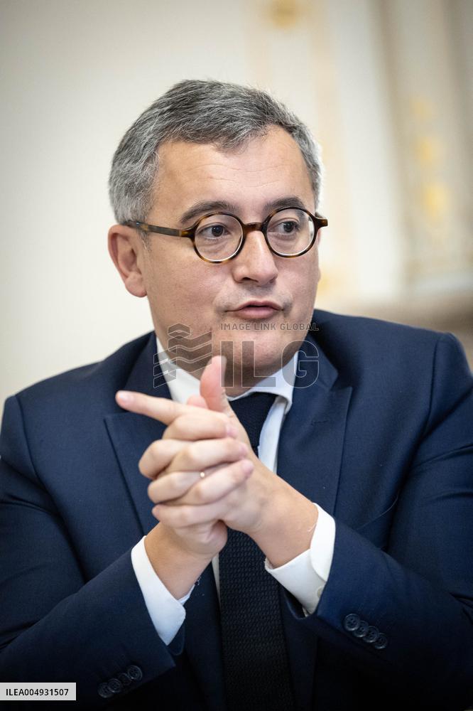 Gerald Darmanin at the Juvenile Justice Conference - Paris AJ