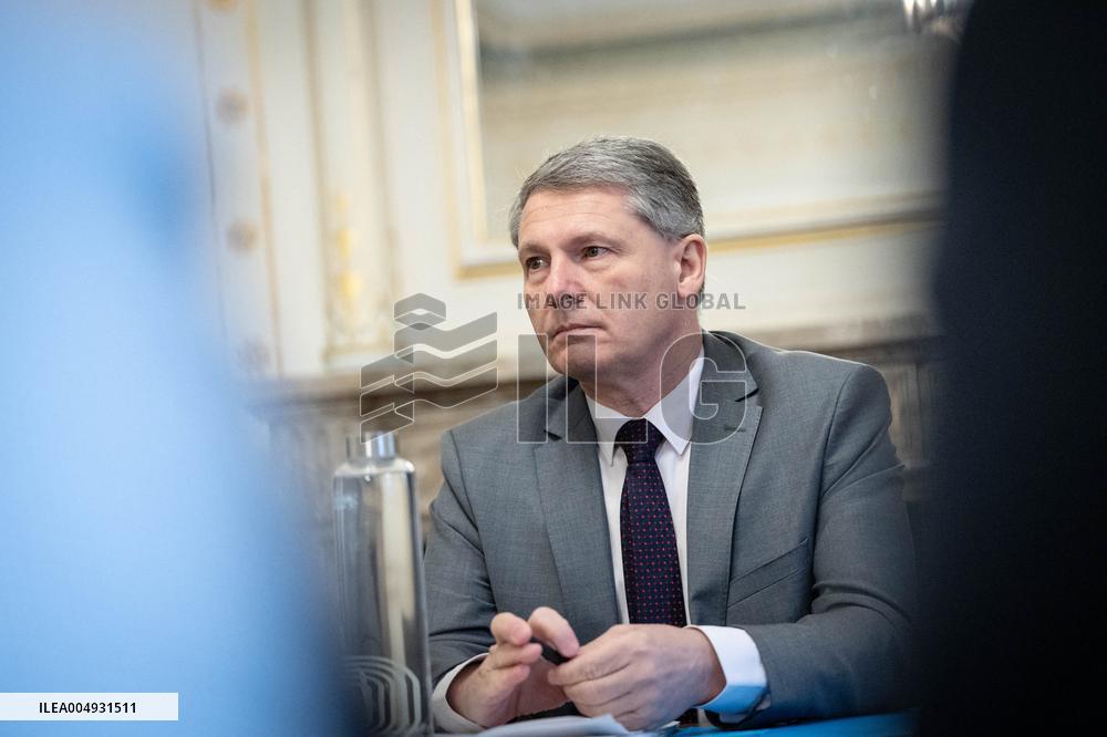 Gerald Darmanin at the Juvenile Justice Conference - Paris AJ