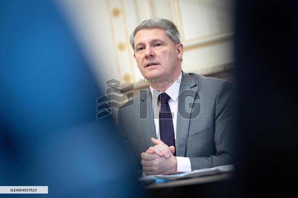 Gerald Darmanin at the Juvenile Justice Conference - Paris AJ