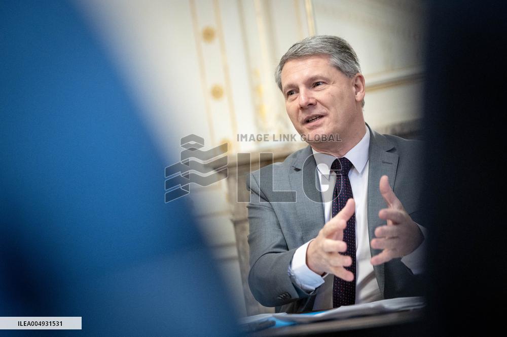 Gerald Darmanin at the Juvenile Justice Conference - Paris AJ