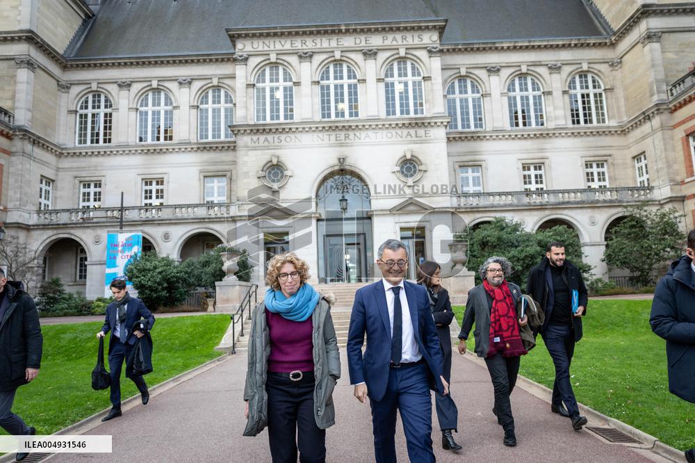 Gerald Darmanin at the Juvenile Justice Conference - Paris AJ