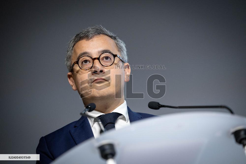 Gerald Darmanin at the Juvenile Justice Conference - Paris AJ