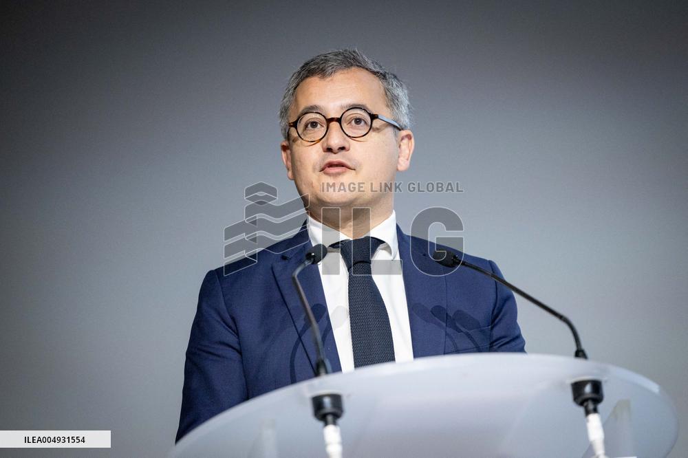 Gerald Darmanin at the Juvenile Justice Conference - Paris AJ