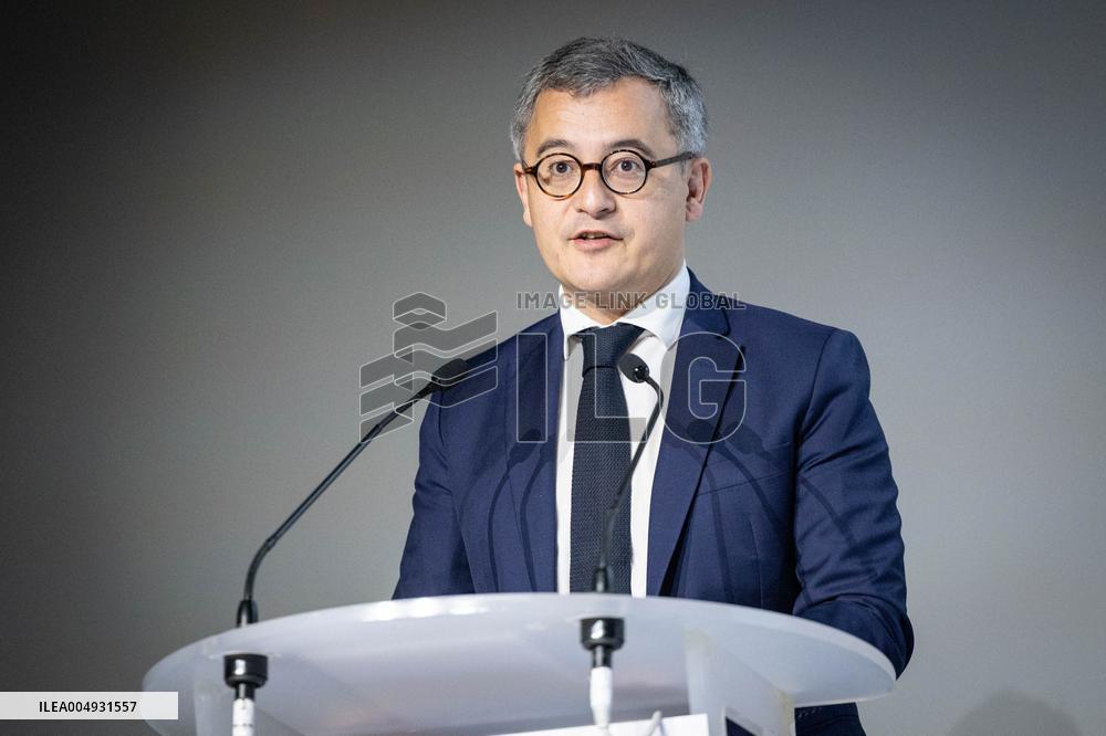 Gerald Darmanin at the Juvenile Justice Conference - Paris AJ