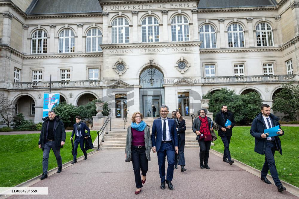 Gerald Darmanin at the Juvenile Justice Conference - Paris AJ